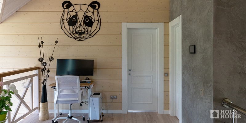 Дом из клееного бруса по проекту \"Прага-мини v.2\" Фото 28